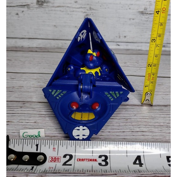 Bakugan Subterra Frog Spinner Figure! Good Condition. Rare Item. Blue. - Picture 3 of 4